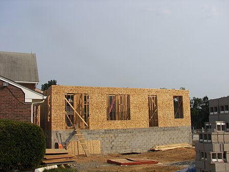 Asbury Expansion - Construction Progress 8/1 thru 8/3/2007