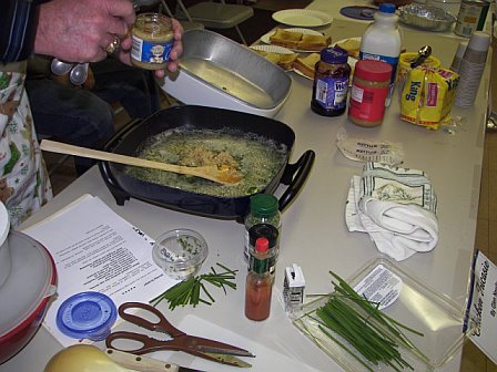 Asbury Men's Cooking Demo 2007: Shrimp scampi ala Jim